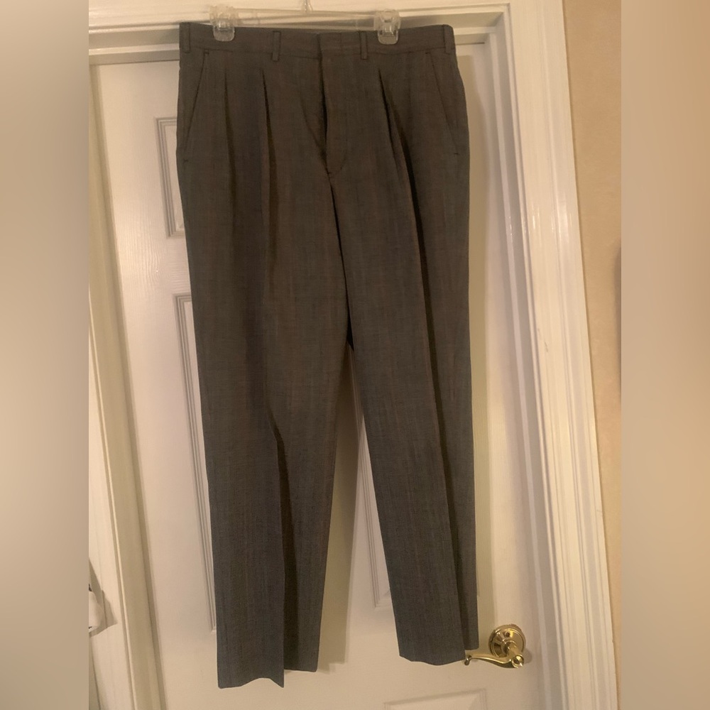 Vintage Men’s ‘Via Europa’ Gray Dress Pants
